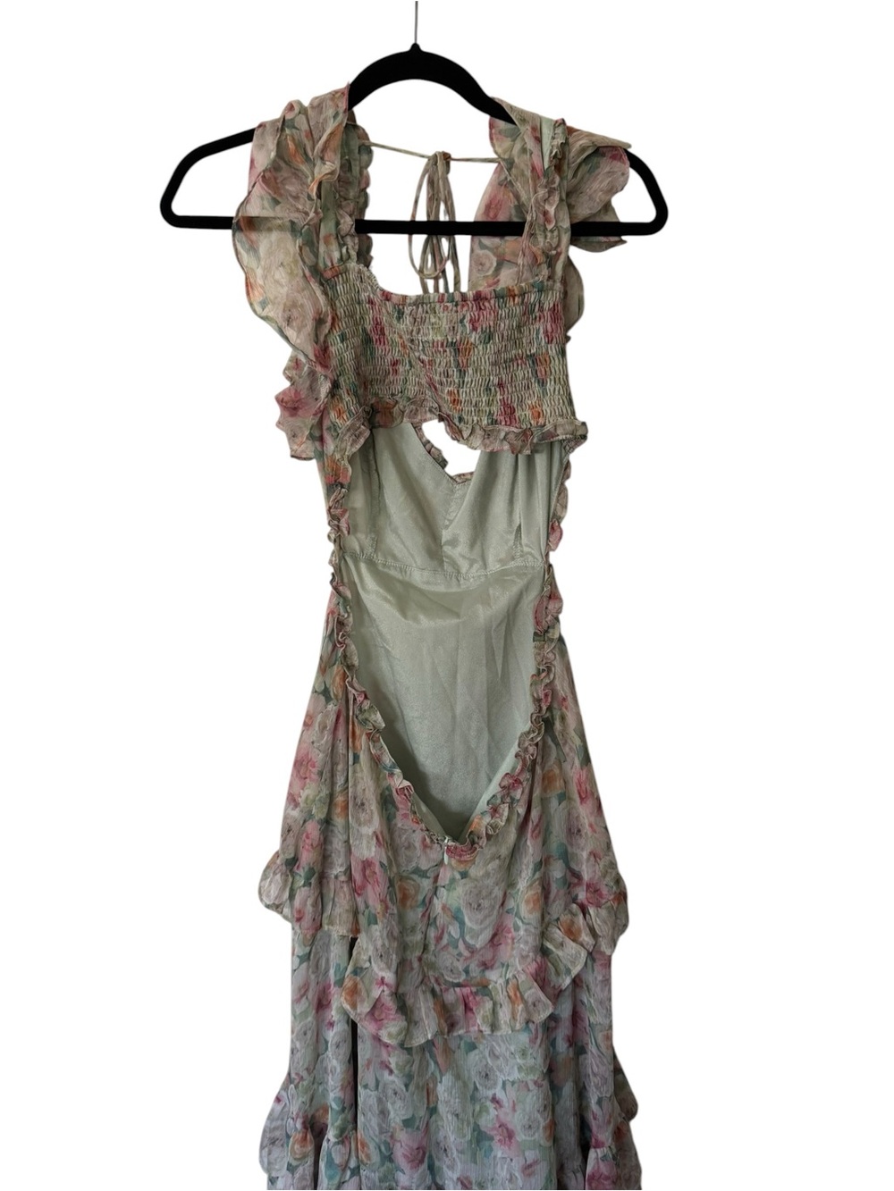 ASTR the Label Mable Ruffle Dress Size Medium - Picture 14 of 14